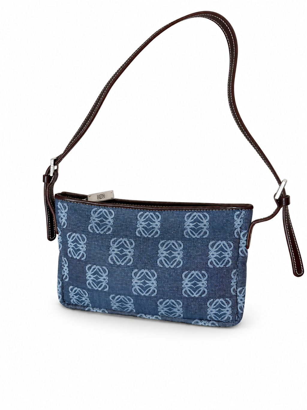 Loewe Pochette Denim Anagram