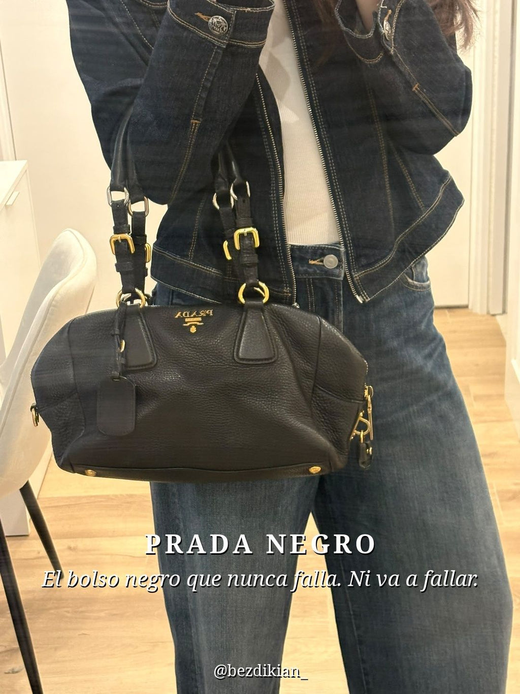 Prada Bauletto negro