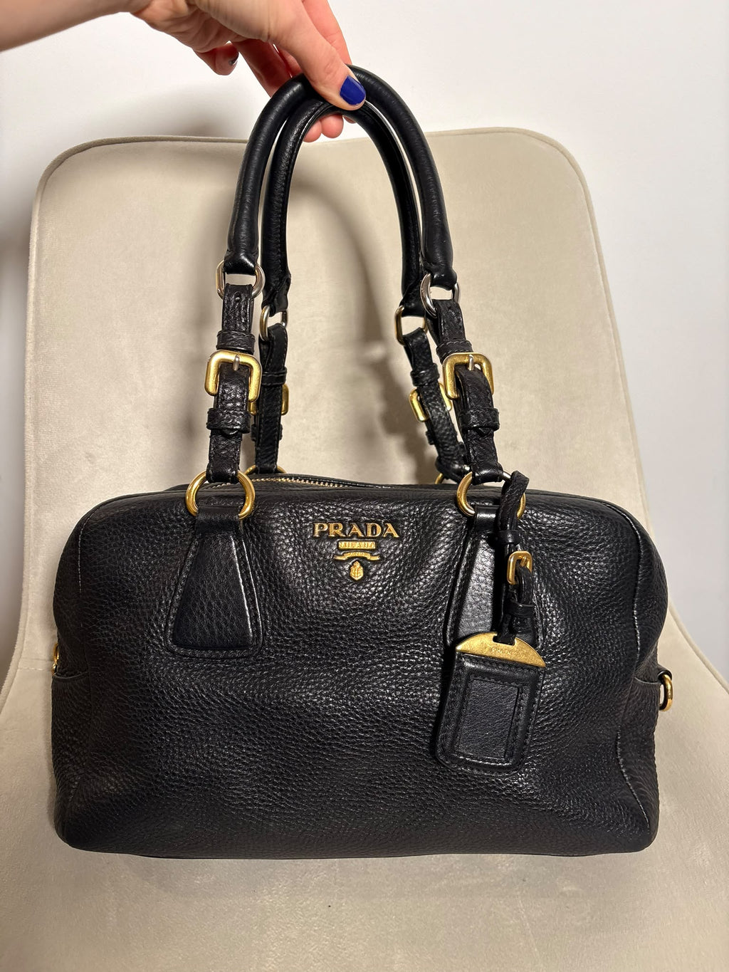 Prada Bauletto negro