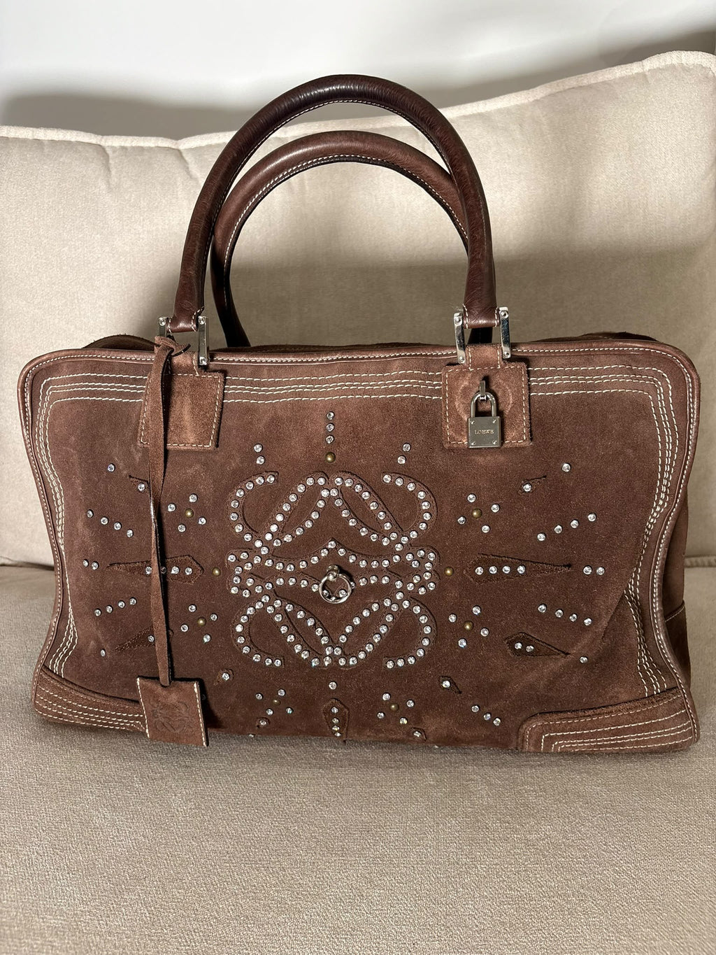 Loewe Amazona ante marrón