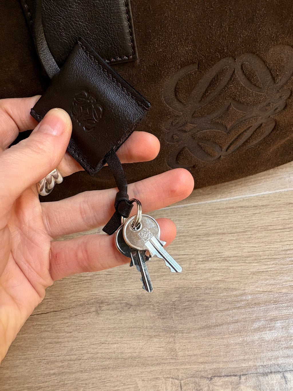 LOEWE Amazona 36 Marrón