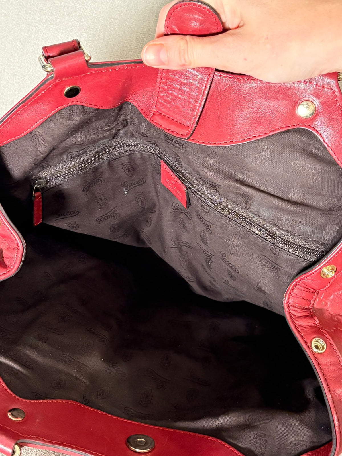 Gucci Sukey rojo