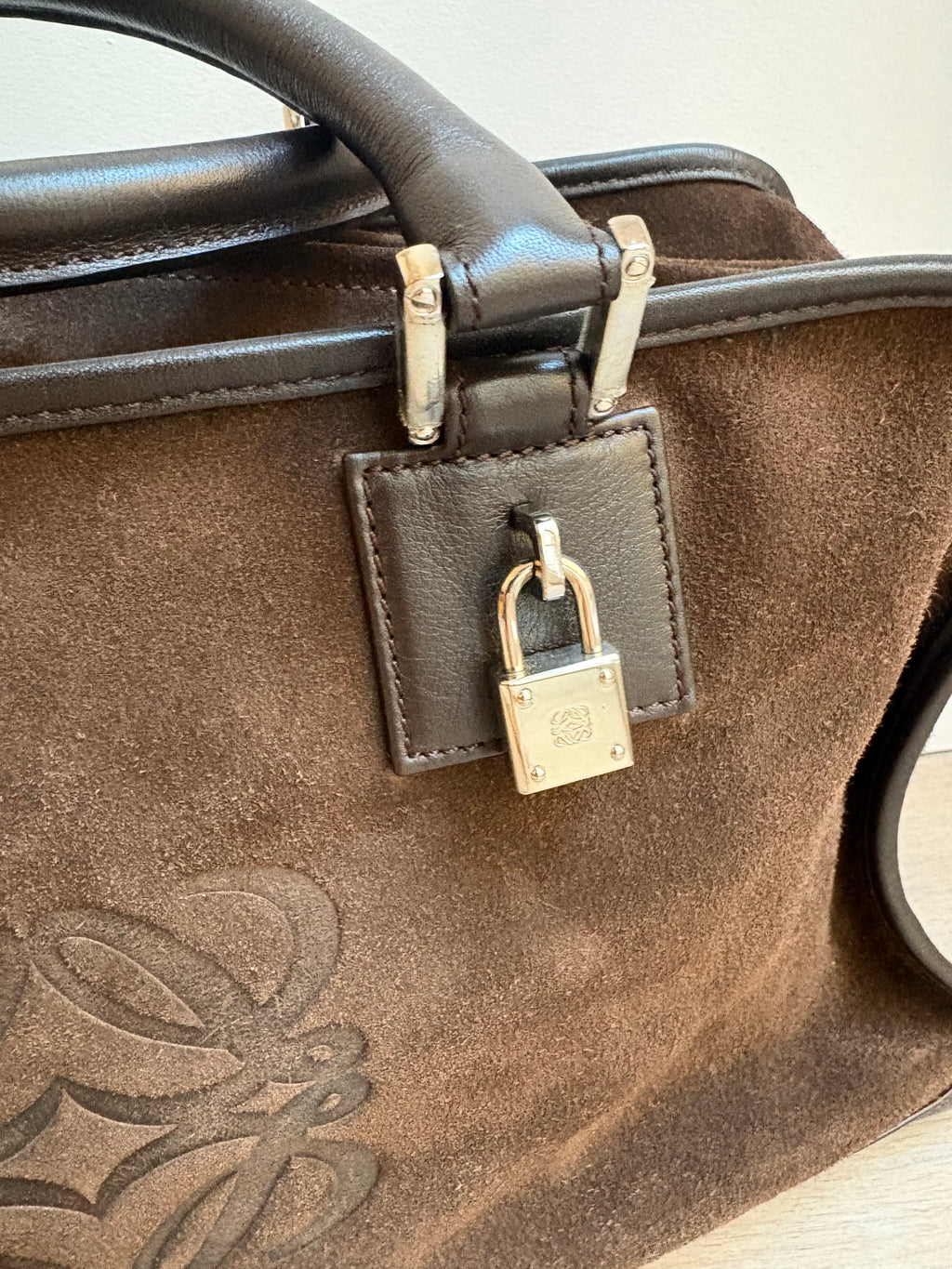 LOEWE Amazona 36 Marrón