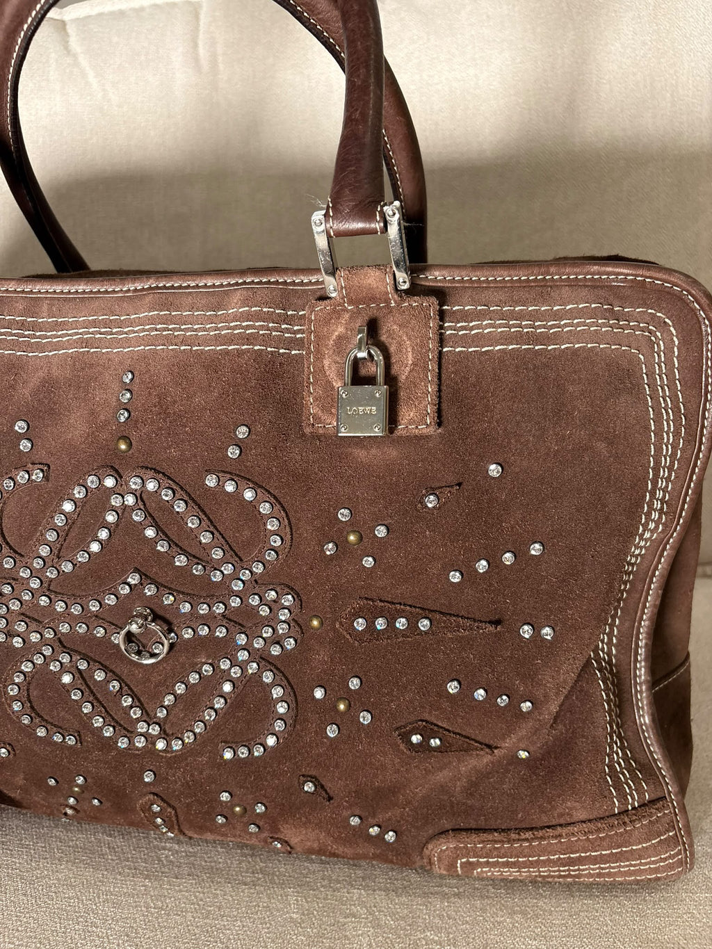 Loewe Amazona ante marrón