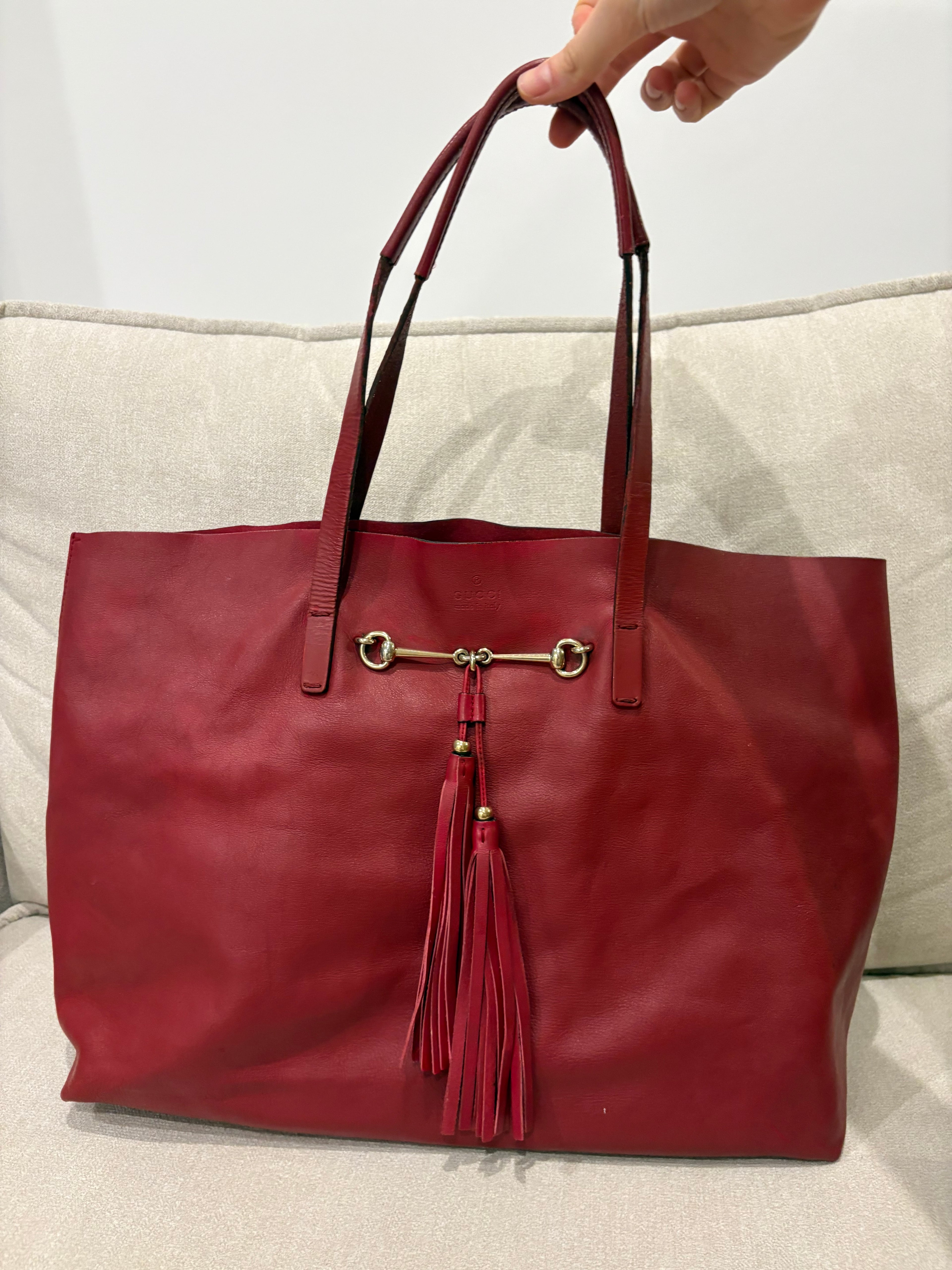 GUCCI Horsebit tote