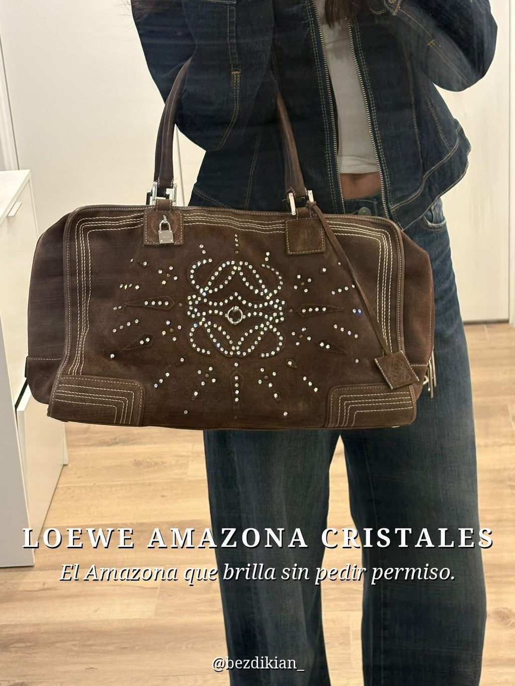 Loewe Amazona ante marrón