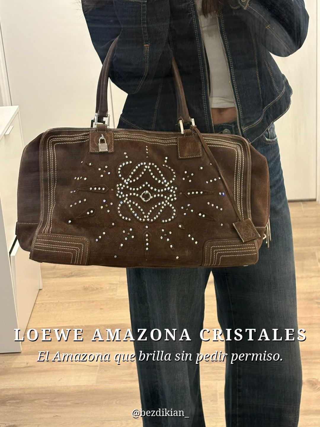 Loewe Amazona ante marrón